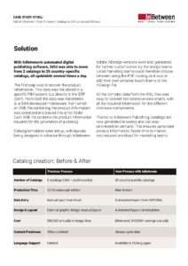 InBetween Success Story: STIHL database-publishing-softwareCase Study Stihl Layout v 2.0 Seite 4