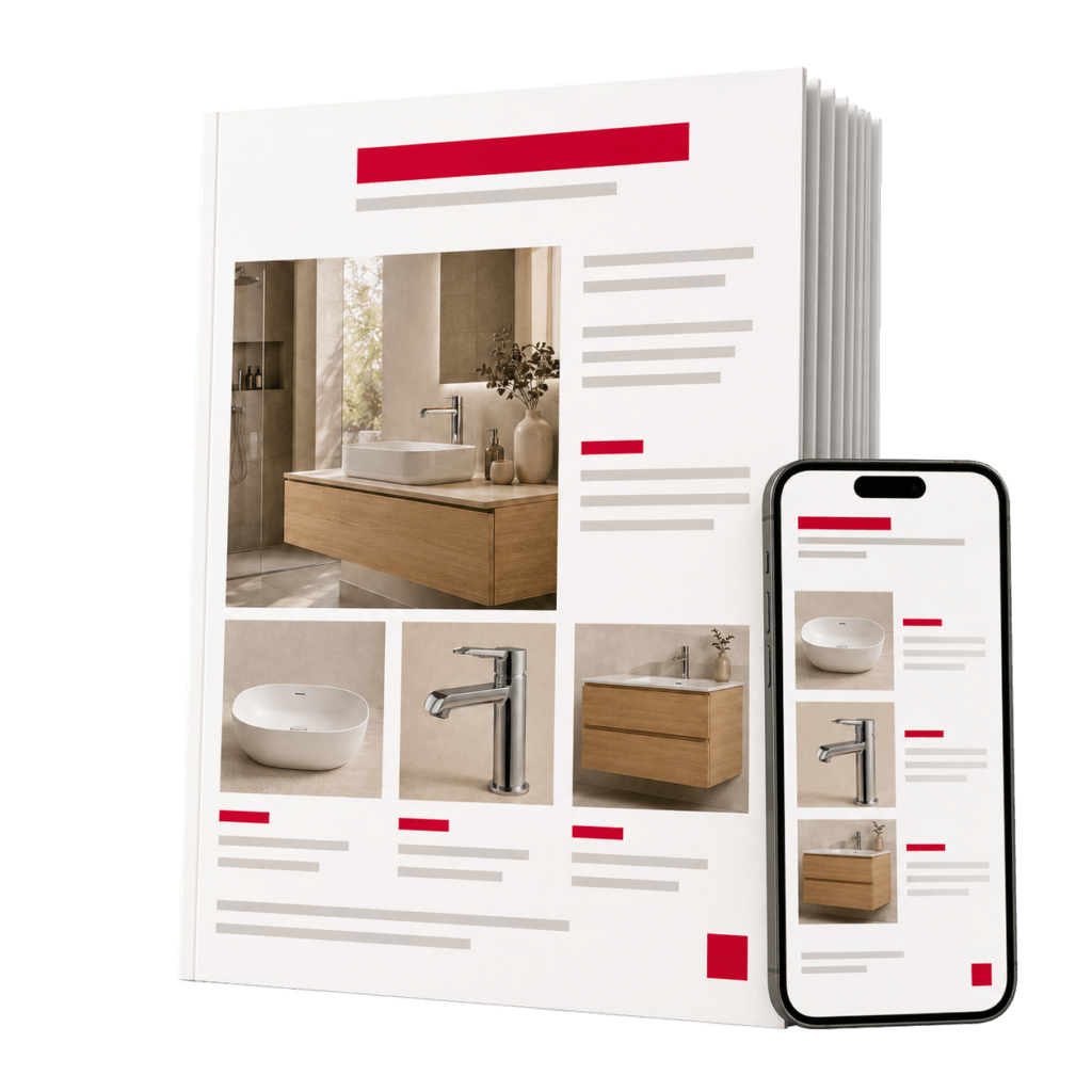 database-publishing-softwareInBetween Multishoring Catalog Phone Transparent